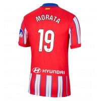 Fotbalové Dres Atletico Madrid Alvaro Morata #19 Domácí 2024-25 Krátký Rukáv